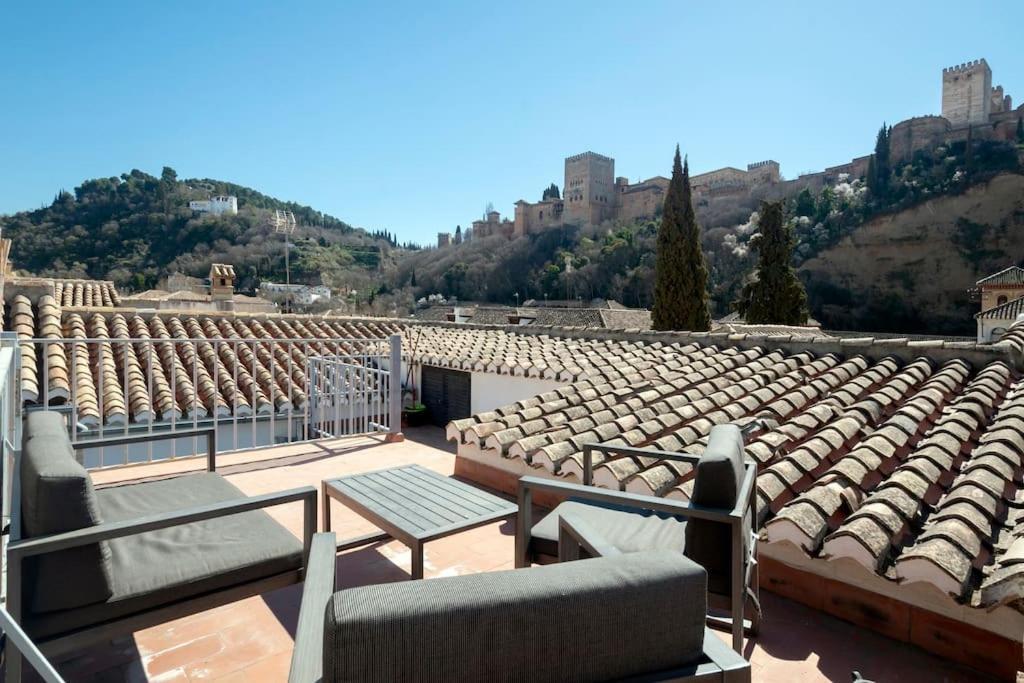 Vista Alhambra I- Private Roof Top Terrace - Wifi 格拉纳达 外观 照片